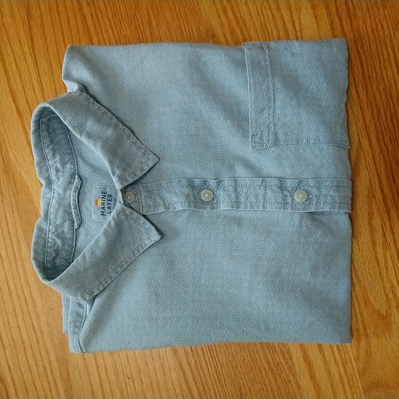 Marine Layer men's selvage shirt - Picture 15 of 15